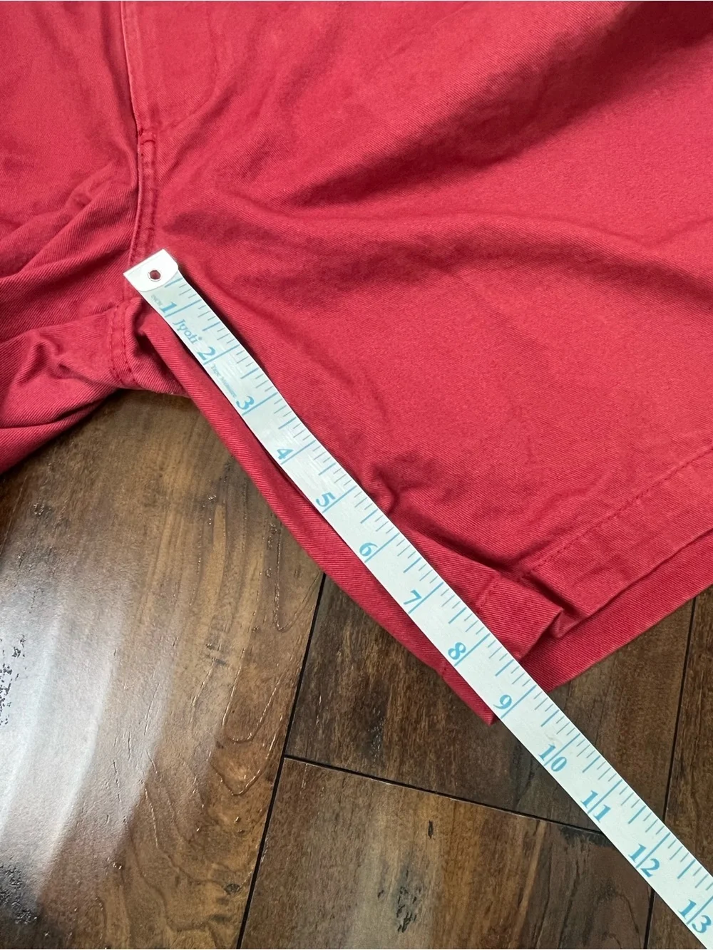 CHAPS Men’s Shorts Flat Front Chino Coral Pink 100% Cotton EUC Size 32